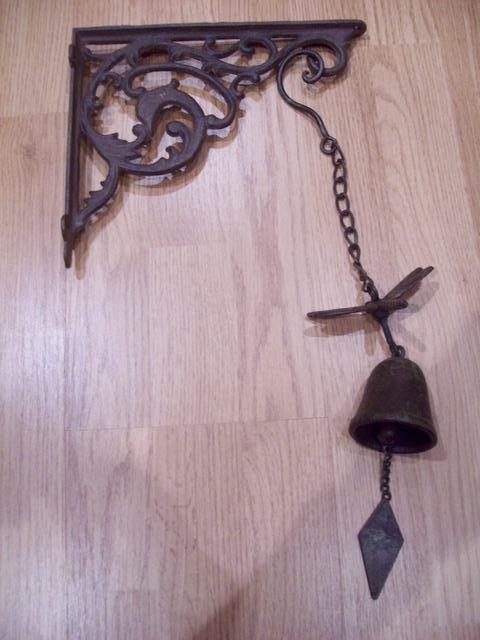 Sierlijk deur bel ketting met Libelle Goed hoorbaar deurbel, Ophalen of Verzenden, Zo goed als nieuw