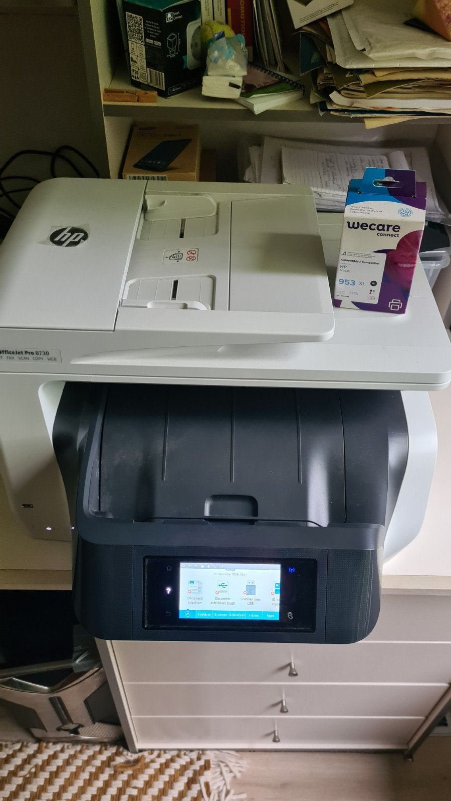 HP OfficeJet Pro 8730 All-in-One Printer, Computers en Software, Printers, Ophalen, Inkjetprinter, All-in-one, Draadloos