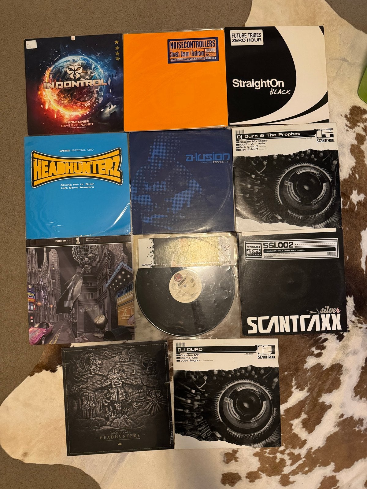 Hardstyle Vinyl Collectie - Headhunterz Noisecontrollers, Cd's en Dvd's, LP, Hardcore, Originele persing, Ophalen of Verzenden