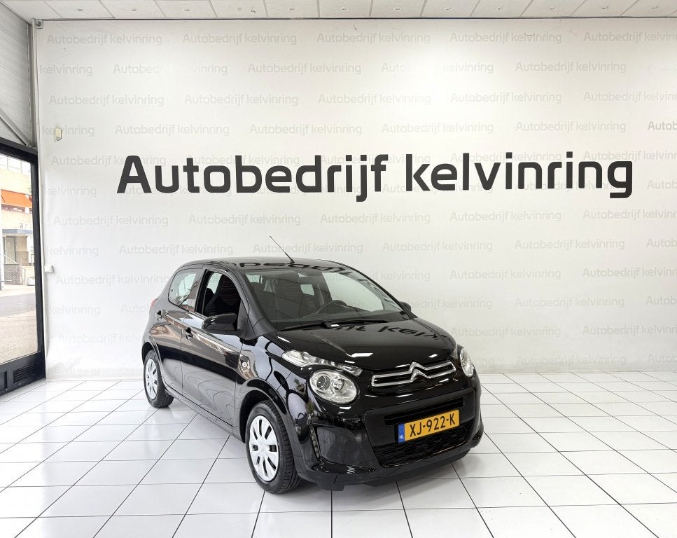 Citroën C1 1.0 VTi Feel Bovag Garantie Airco (bj 2019), Auto's, Citroën, Stof, Gebruikt, Euro 6, 4 stoelen