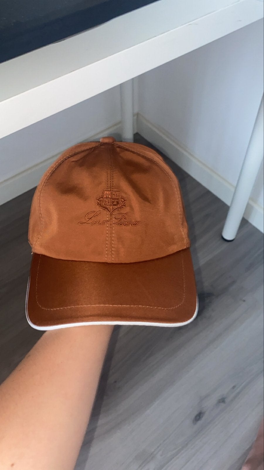 Bruine Loro Piana Pet - Stijlvol en Comfortabel, Ophalen of Verzenden, Zo goed als nieuw, One size fits all, Pet