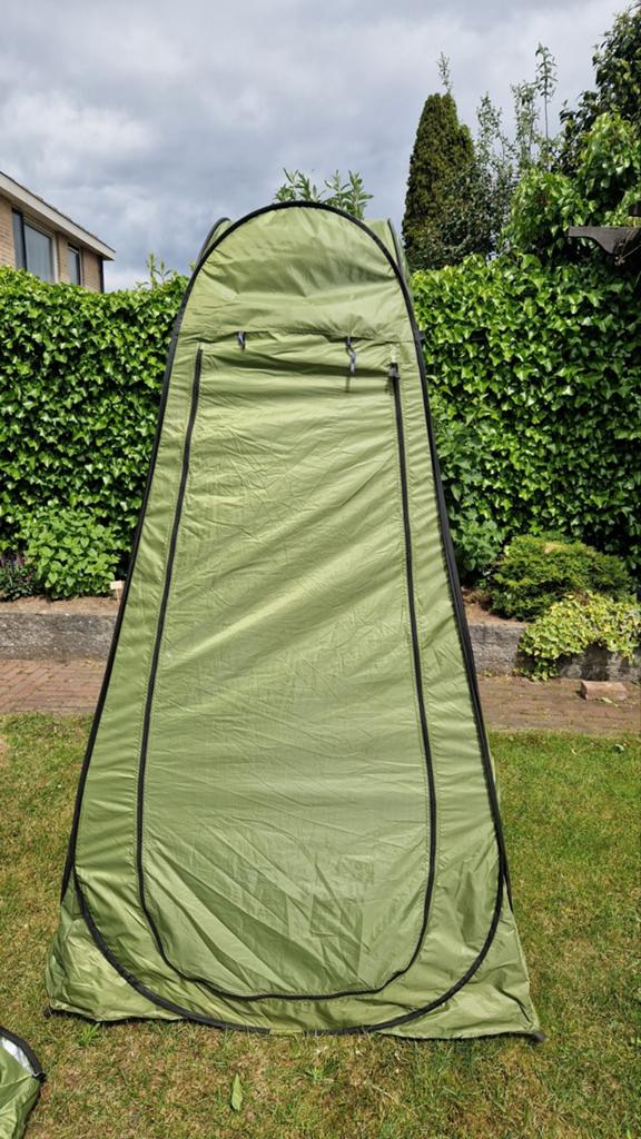Pop-up tent met zakje - Ideaal voor douchen of omkleden, Caravans en Kamperen, Tenten, Ophalen, Gebruikt