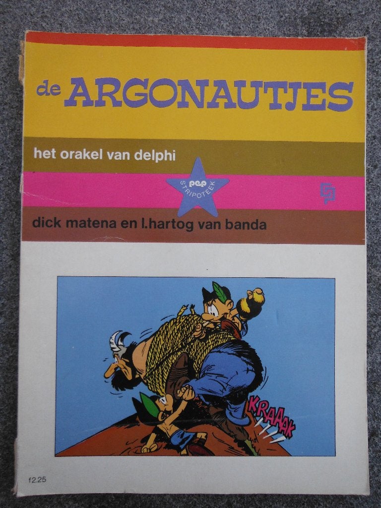 De Argonautjes. Het Orakel van Delphi., Eén stripboek, Ophalen of Verzenden, Gelezen