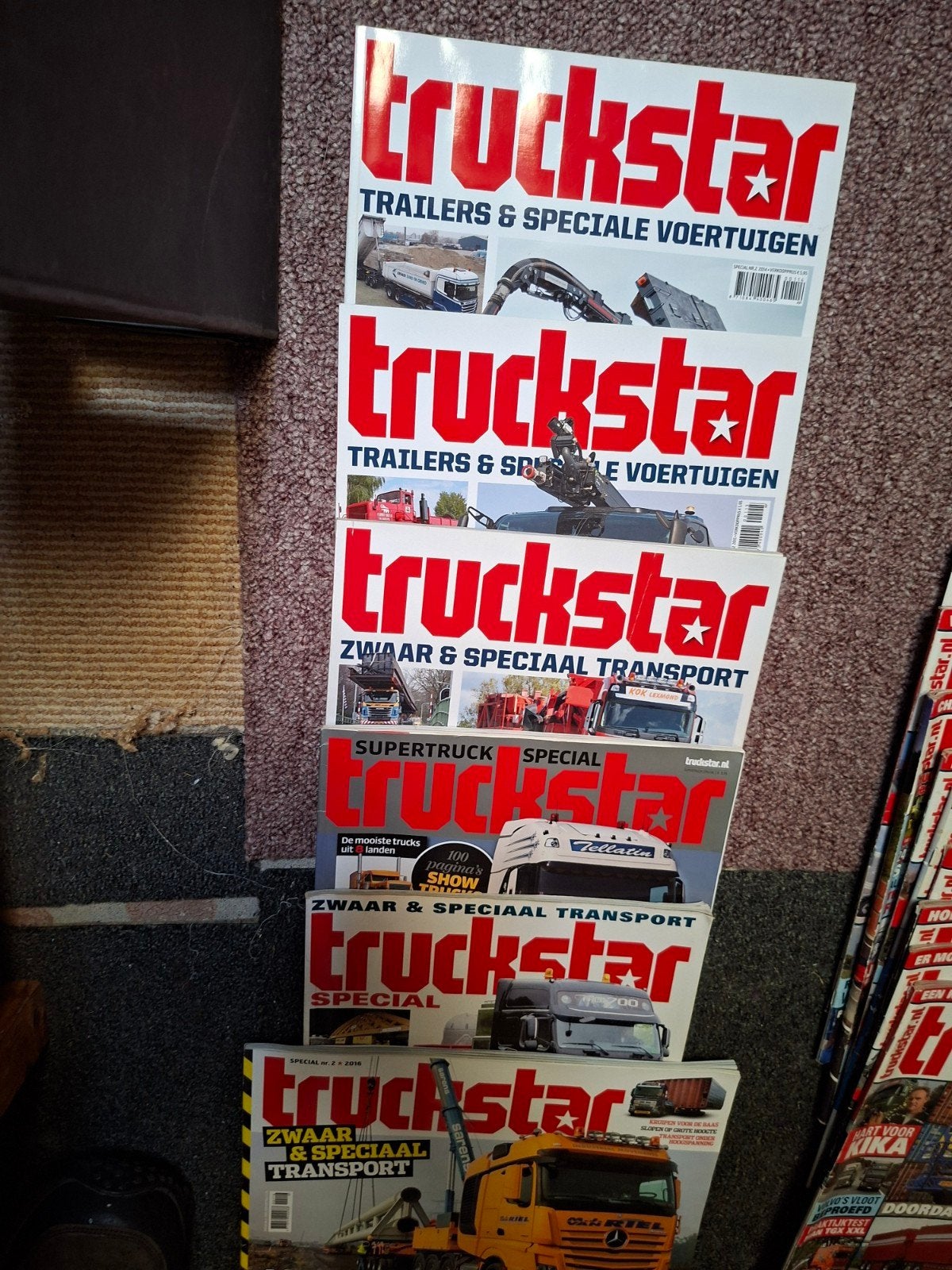 diverse Truckstar, Verzamelen, Tijdschriften, Kranten en Knipsels, Ophalen of Verzenden, 1980 tot heden, Tijdschrift