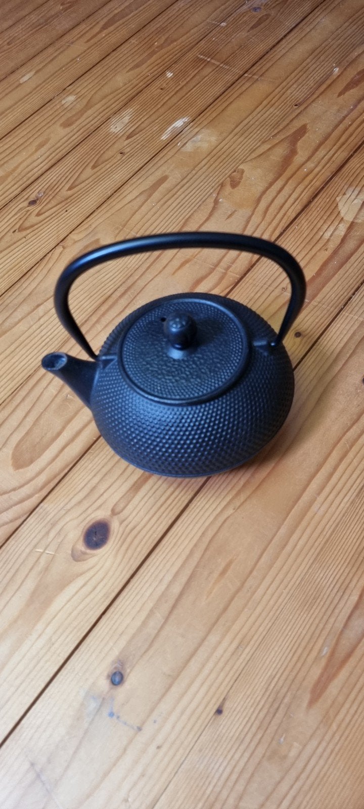 Gietijzeren waterketeltje - theepot, Ophalen of Verzenden