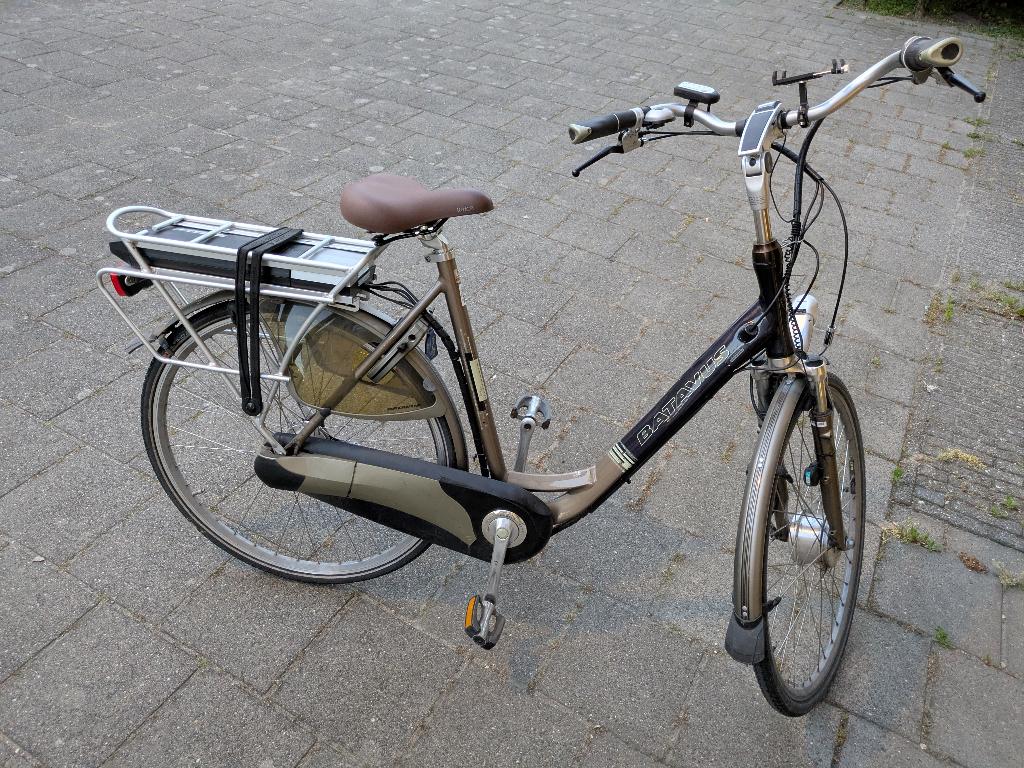 Batavus e-bike, Fietsen en Brommers, Elektrische fietsen, Ophalen, Gebruikt, Minder dan 30 km per accu, Batavus