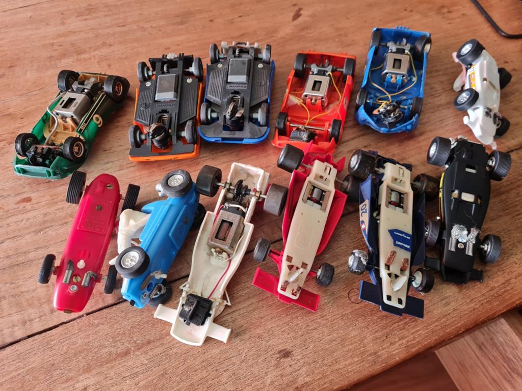 Vintage slotscar jaren 70 en 80, Ophalen of Verzenden, Gebruikt, Elektrisch, Overige merken