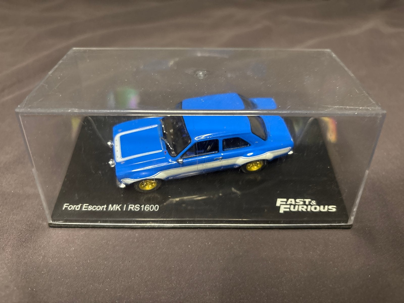Fast & Furious Ford Escort MK I RS1600 Schaalmodel 1:43, Ophalen of Verzenden, Zo goed als nieuw, Auto, Overige merken