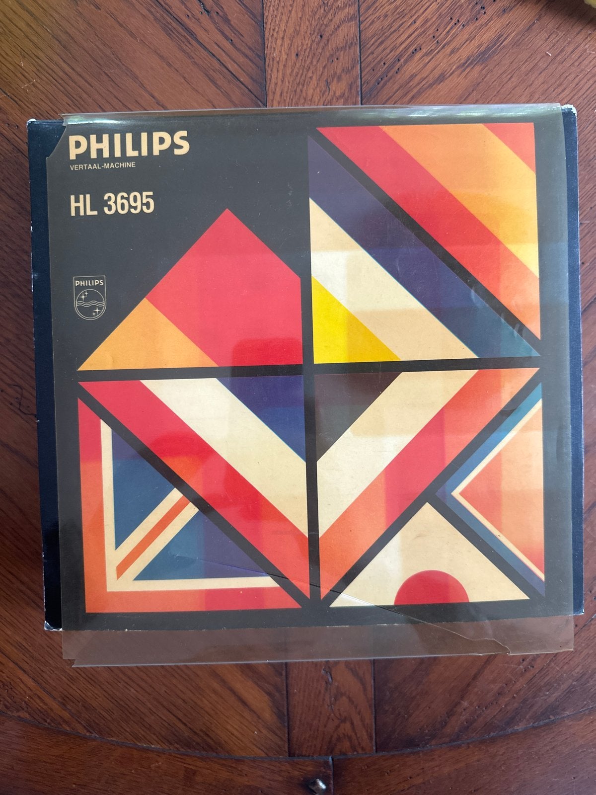 Philips HL 3695 Vertaalmachine met 4 Taalmodules, Ophalen of Verzenden, Gebruikt