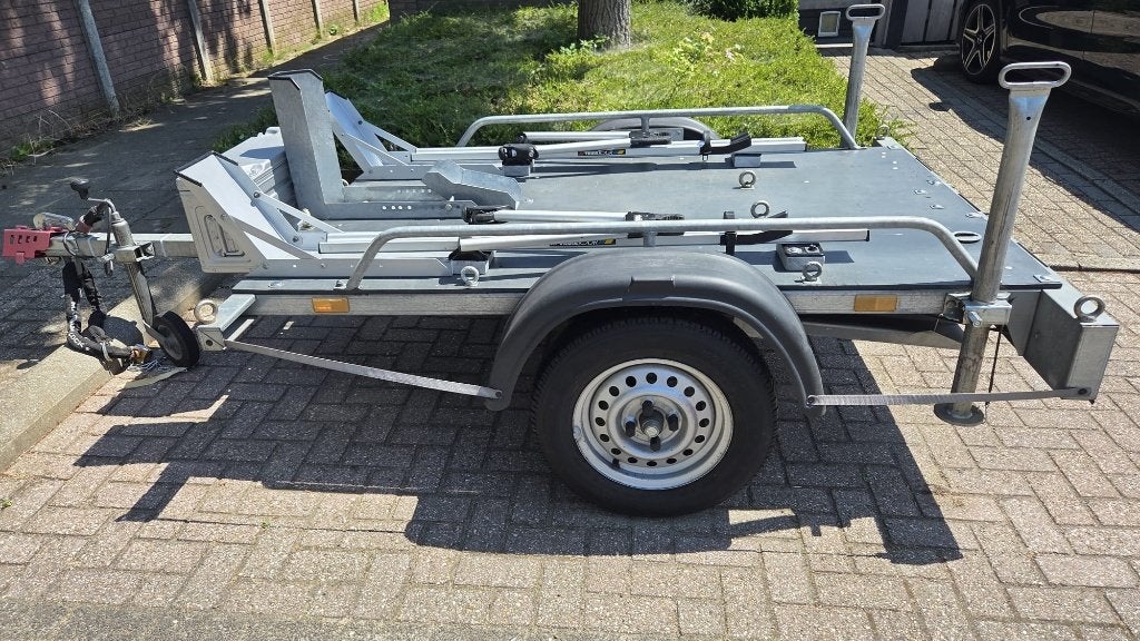 Motortrailer Fietsaanhanger multifunctioneel., Ophalen, Gebruikt