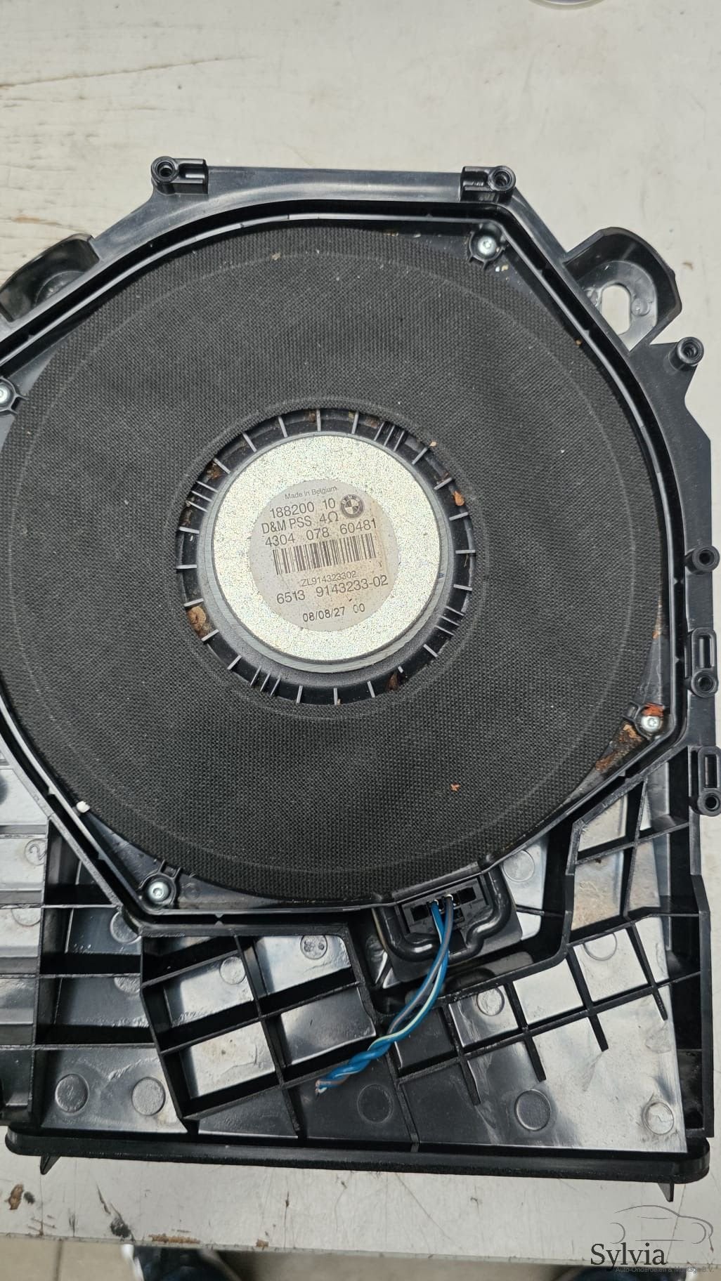 Central Bass speaker links BMW 1 / 3 serie E87 E88 E90 E91 E, Ophalen of Verzenden, -, -, -
