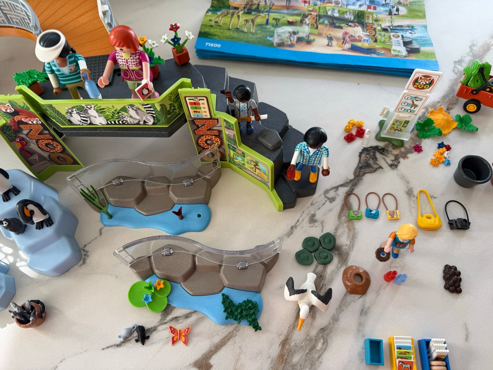 Foto 4 van Playmobil Grote Dierentuin 71600 - Compleet met doos/boekje