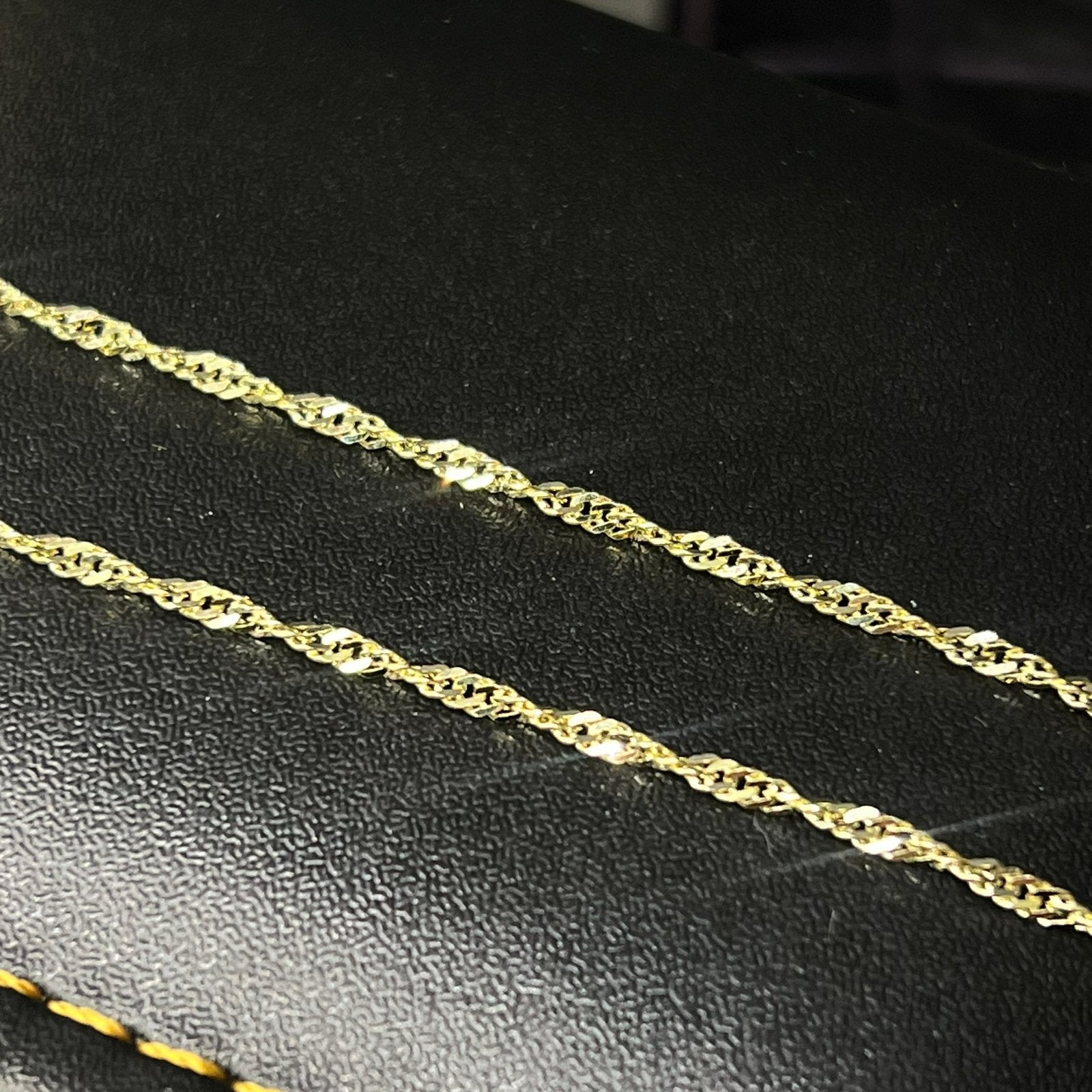 14 karaat gouden ketting prachtig schakel, Ophalen of Verzenden, Nieuw, Goud