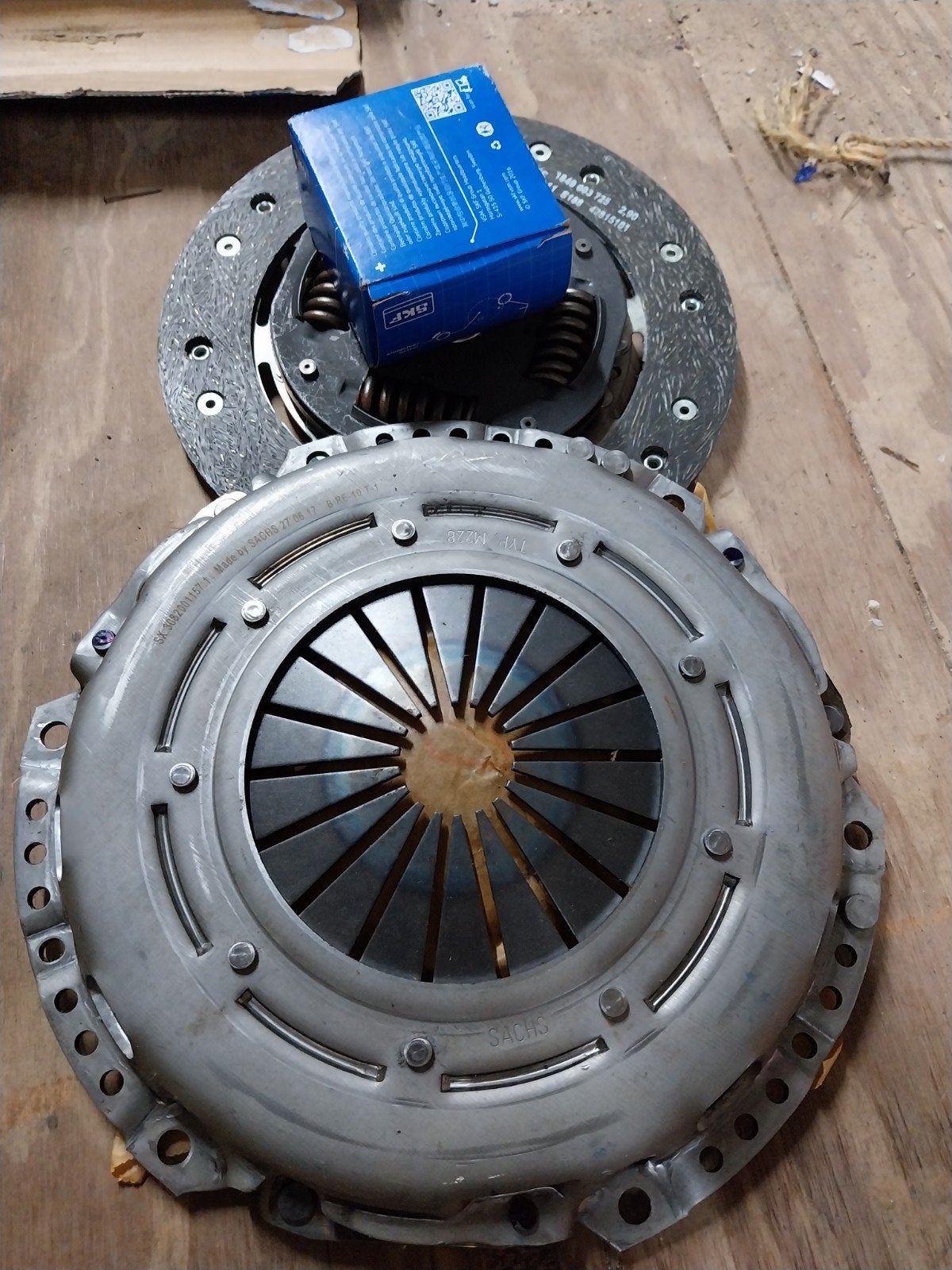 Nieuwe Sachs koppeling set met druklager, Ophalen of Verzenden