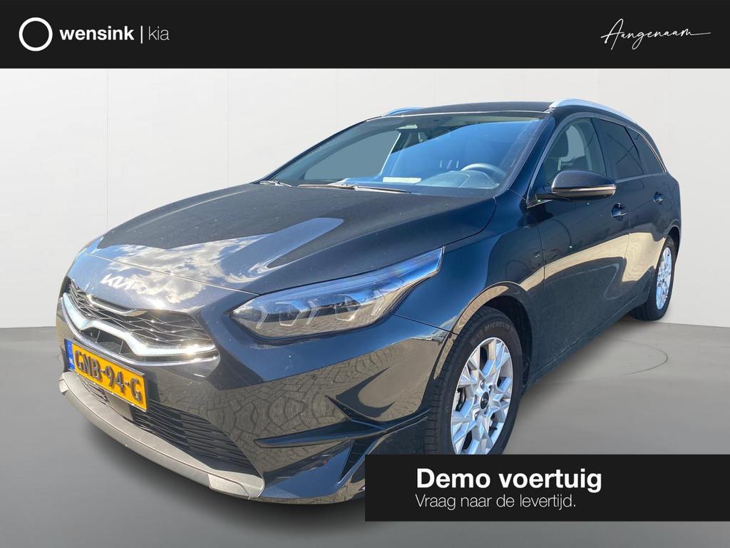 Kia Ceed SW 1.0 T-GDi DynamicPlusLine | Stoel/Stuurwielverwa, Voorwielaandrijving, 101 pk, Euro 6, Leder en Stof