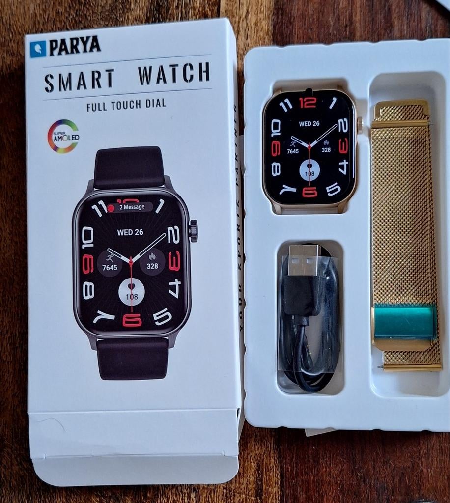Smartwatch Parya, Sieraden, Tassen en Uiterlijk, Smartwatches, Ophalen, Hoogte, Parya, Nieuw