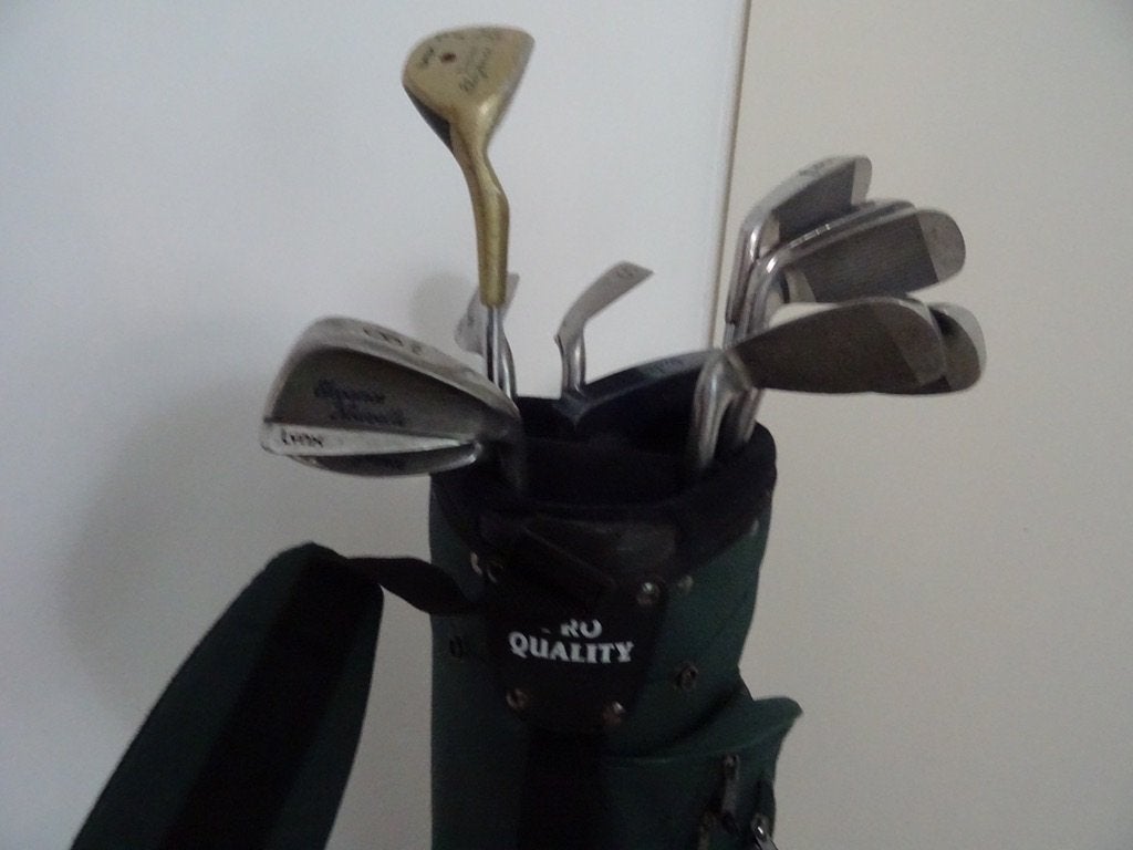 GOLFSET LYNX (TAS EN COMPLETE SET CLUBS) IN PERFECTE STAAT