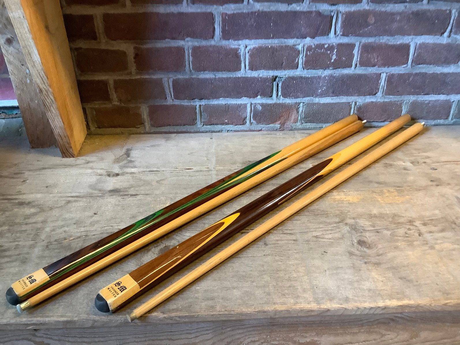 Twee snooker biljarts snooker masters biljart, Ophalen of Verzenden, Gebruikt, Keu of Ballen