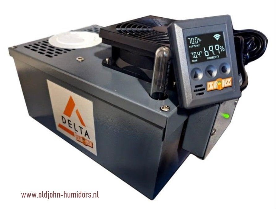Cigar Delta Elektronische humidor luchtbevochtiger WiFi bv60, Verzenden, Nieuw, Tabaksdoos of Verpakking