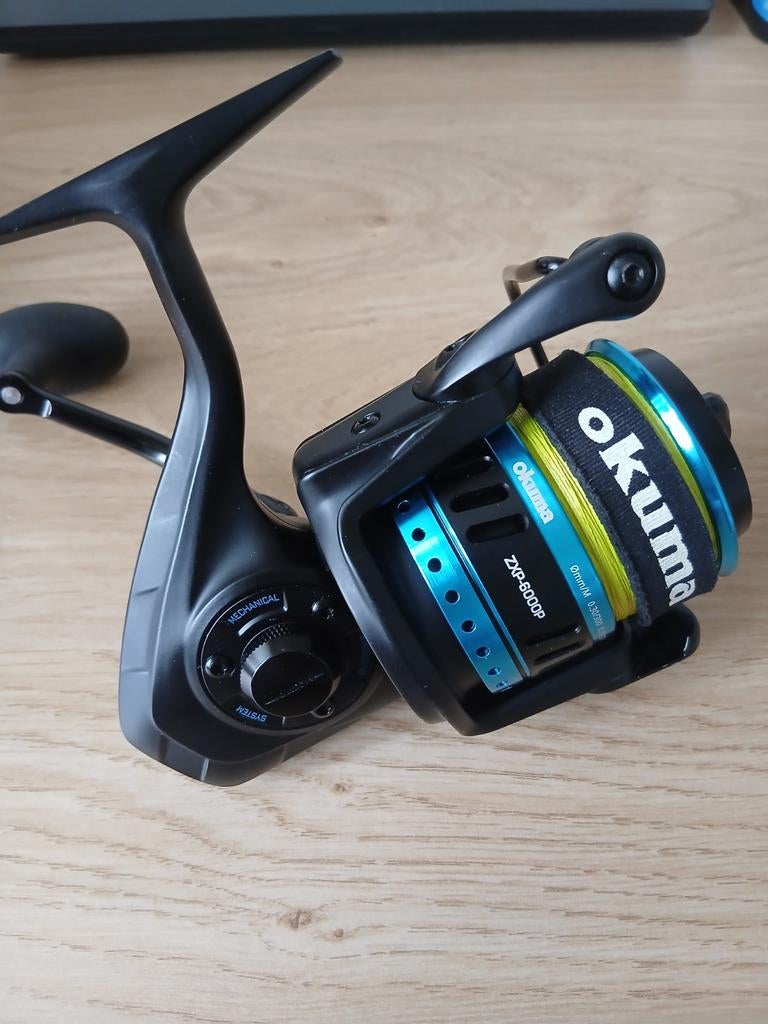 Te koop, Okuma Azores ZXP-6000P, Ophalen of Verzenden, Molen