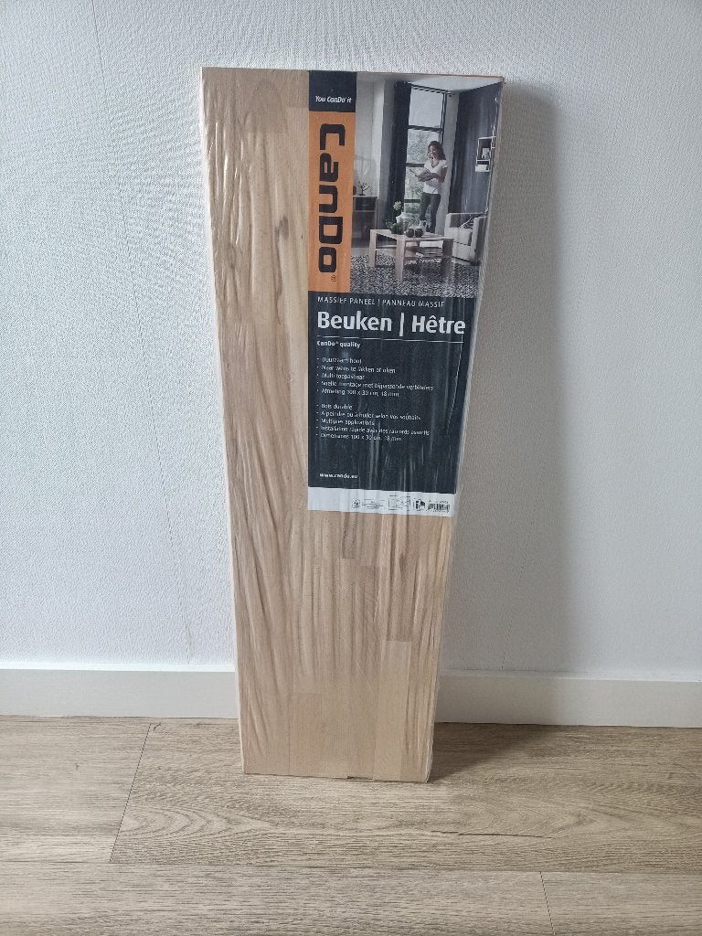 Cando plank 100 x 30  nieuw beuken massief timmerpaneel, Ophalen, Nieuw, Hout, Minder dan 20 mm