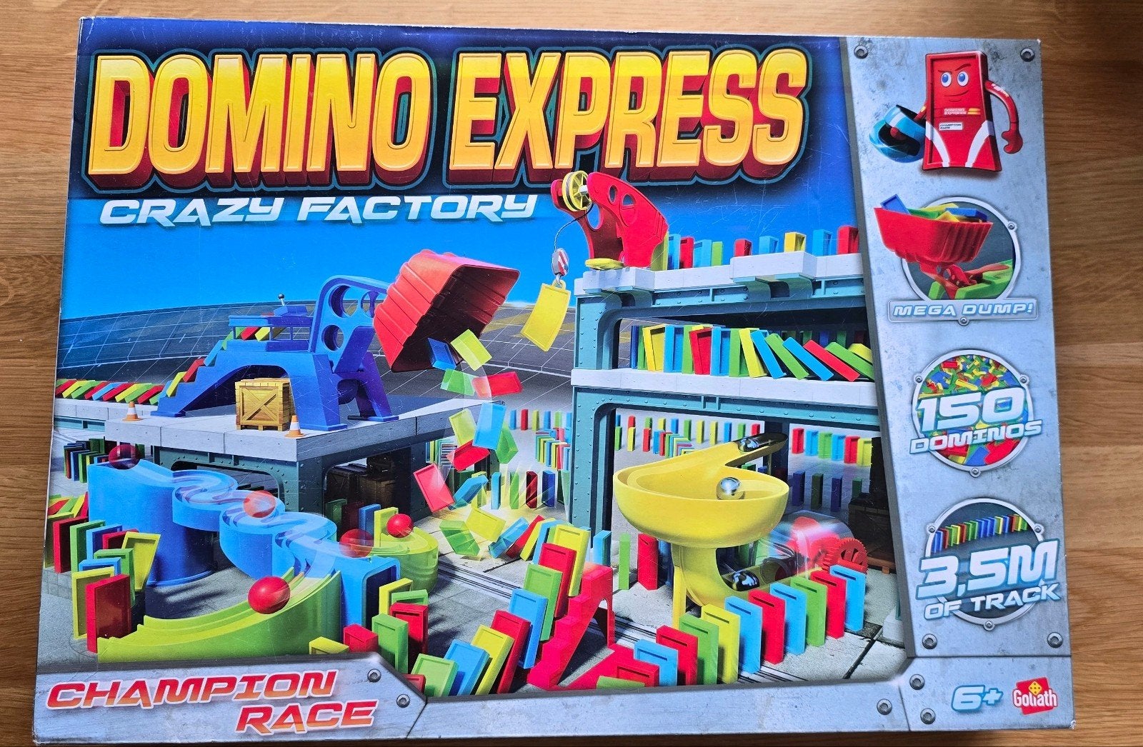 Domino Express Crazy Factory - Complete Set, Ophalen, Zo goed als nieuw, Jongen of Meisje