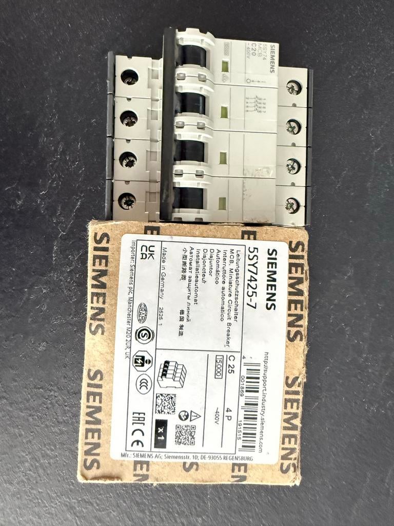 Siemens 400V automaat, Ophalen of Verzenden, Nieuw, Schakelaar