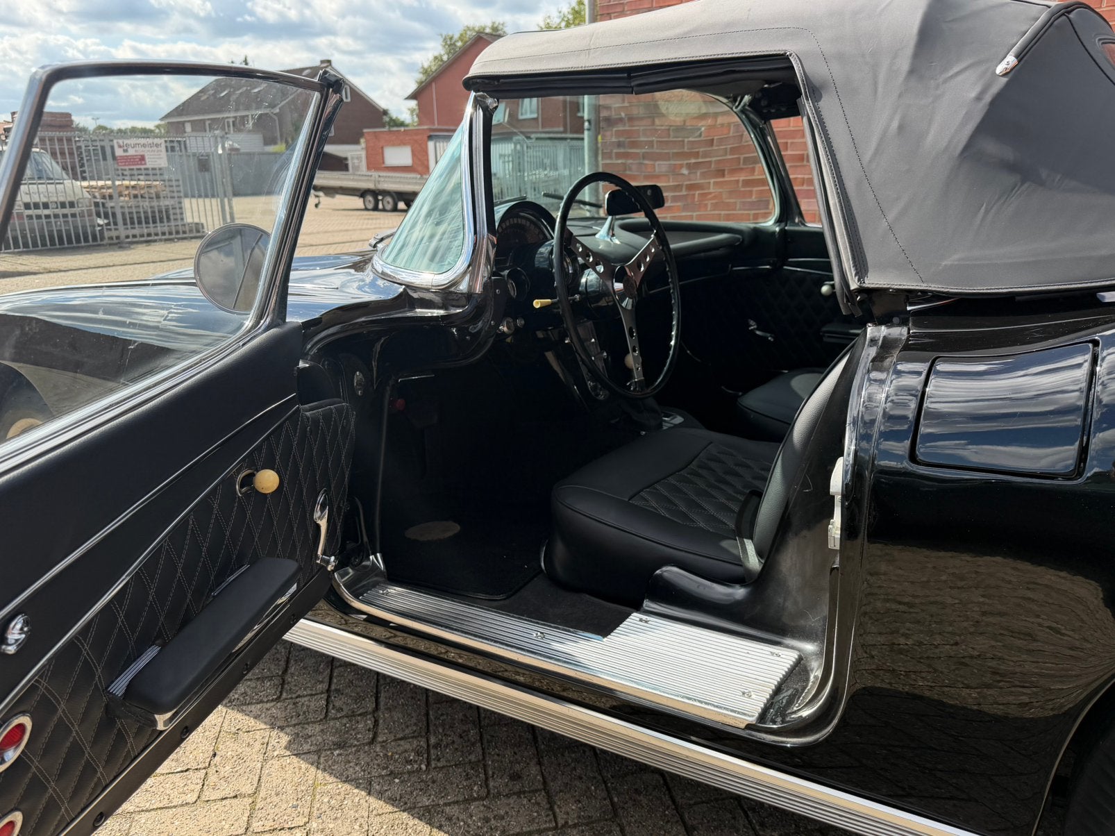 Corvette C1 Tuxedo Black Convertible 1962, foto 8