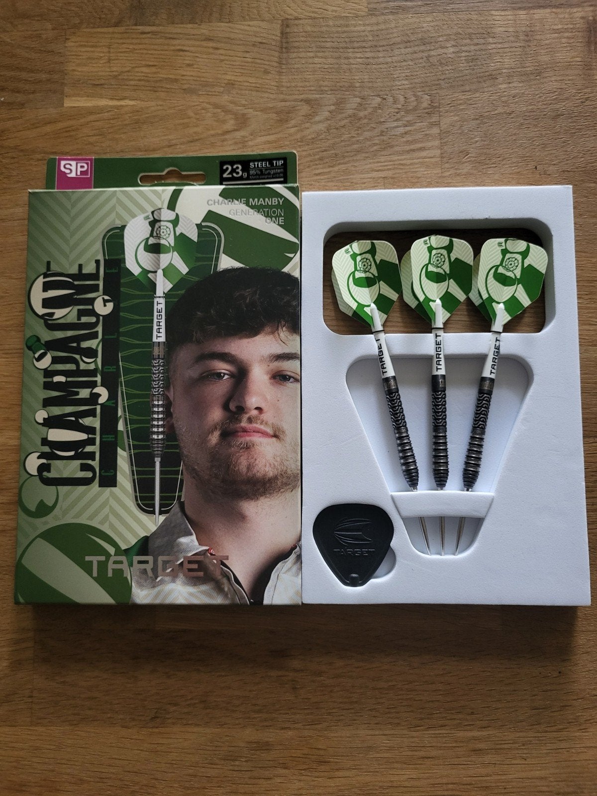 Target Charlie Manby G1 - 23g, Ophalen of Verzenden, Zo goed als nieuw, Pijlen