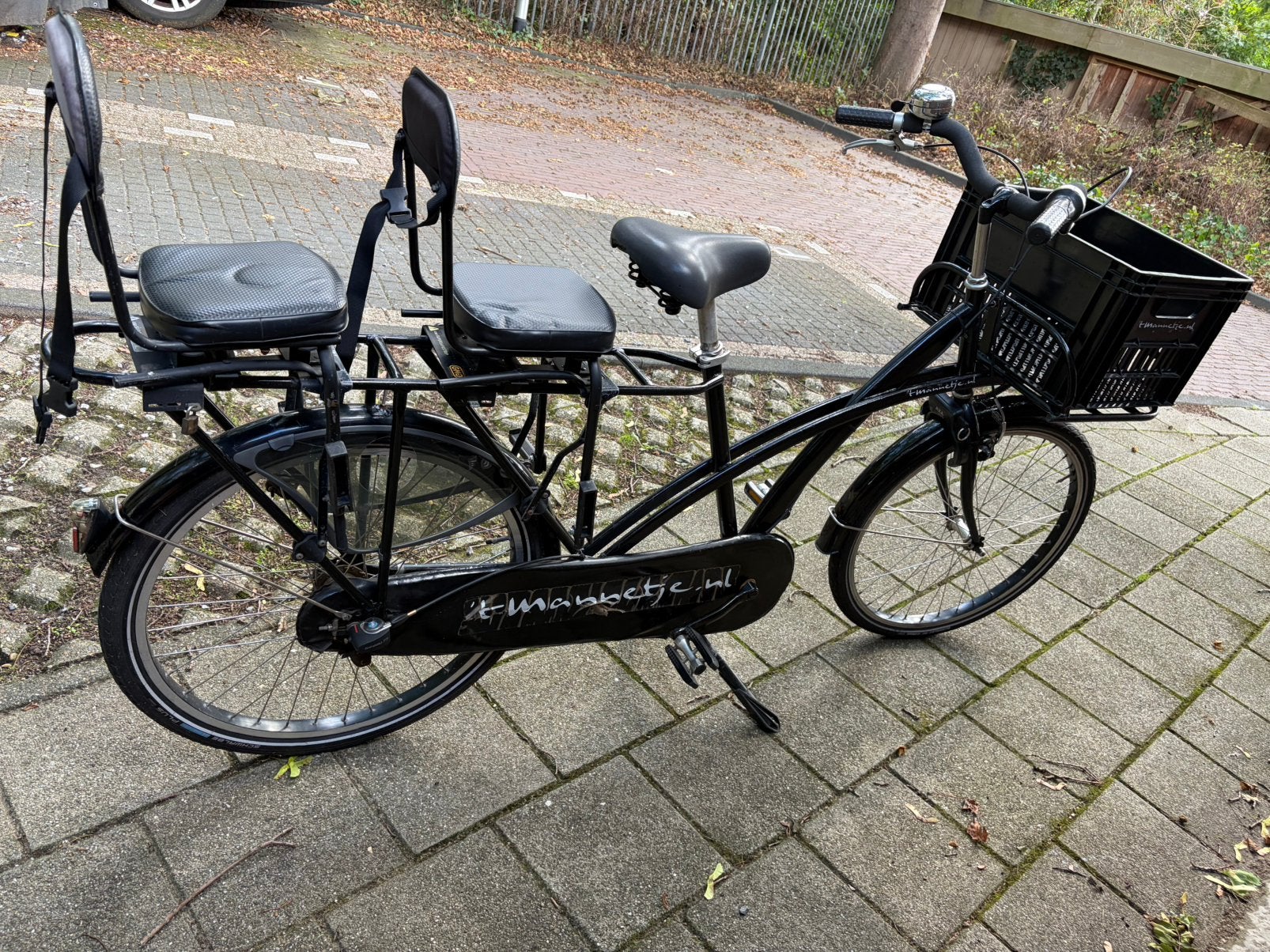 Tweelingfiets / longtail, Ophalen, Gebruikt