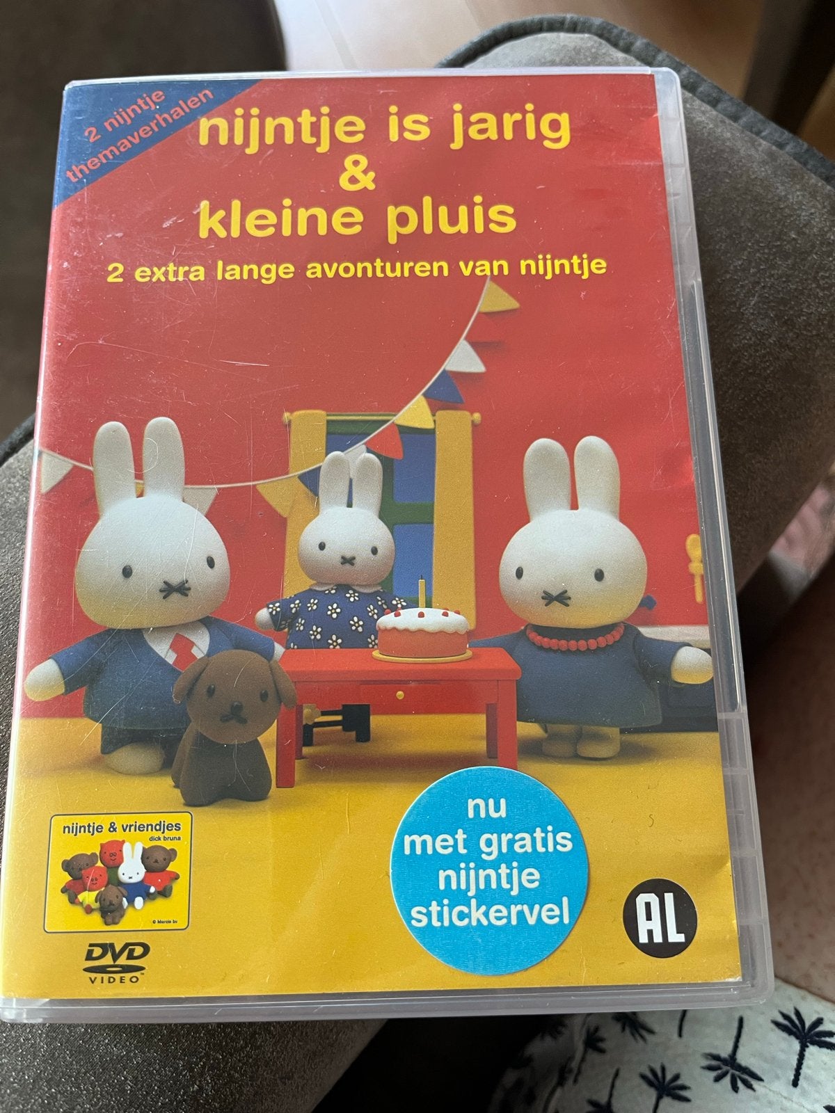 Nijntje is jarig & Kleine Pluis DVD - 2 extra lange avonture, Gebruikt, Animatie, Alle leeftijden, Tv-serie