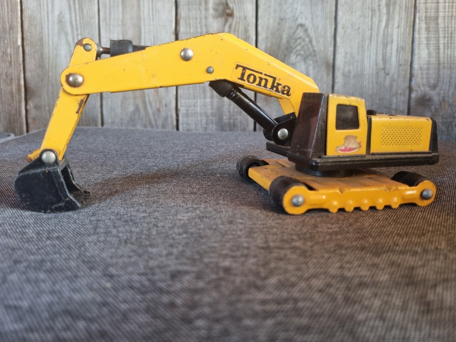 Vintage Tonka Graafmachine, Ophalen of Verzenden, Gebruikt