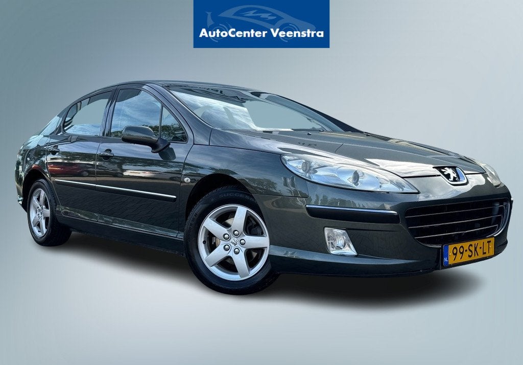 Peugeot 407 2.0-16V XR Pack (bj 2006, automaat), Elektrische ramen, 4 cilinders, Sedan, Euro 4