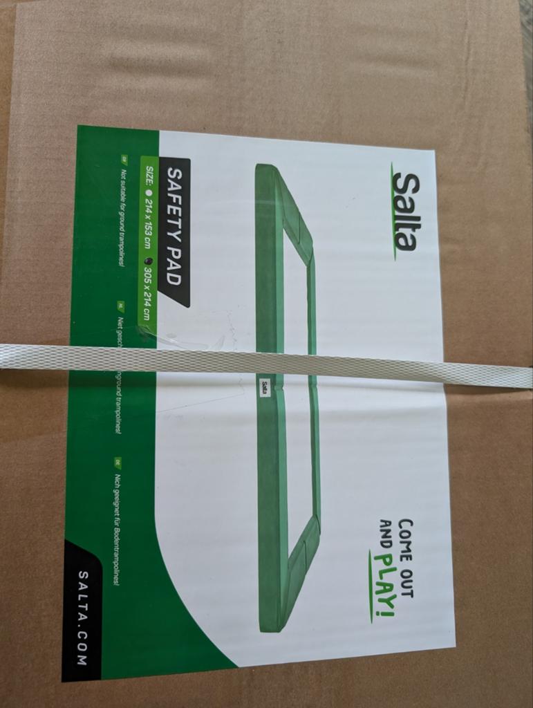 Salta bescherm rand 214x305, Kinderen en Baby's, Speelgoed | Buiten | Trampolines, Ophalen