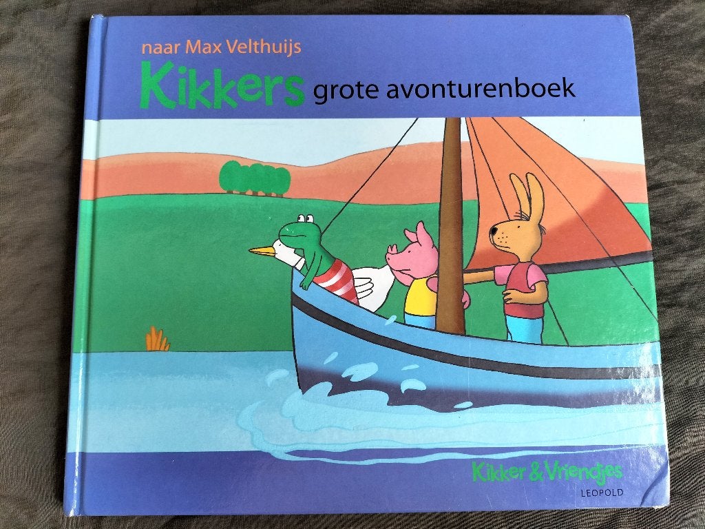 Max Velthuijs - Kikkers grote avonturenboek, Ophalen of Verzenden, Zo goed als nieuw, Max Velthuijs, Fictie algemeen
