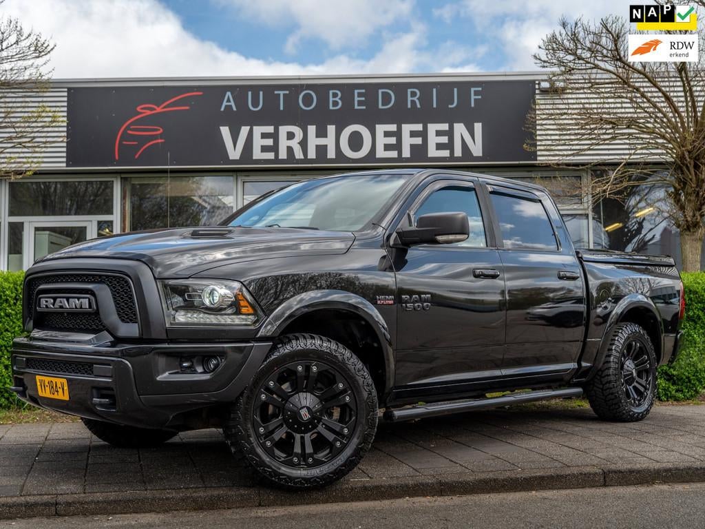 Dodge Ram 1500 5.7 V8 Quad Cab 6'4 - REBEL - PANORAMADAK - A, Automaat, Gebruikt, 5654 cc, Alcantara