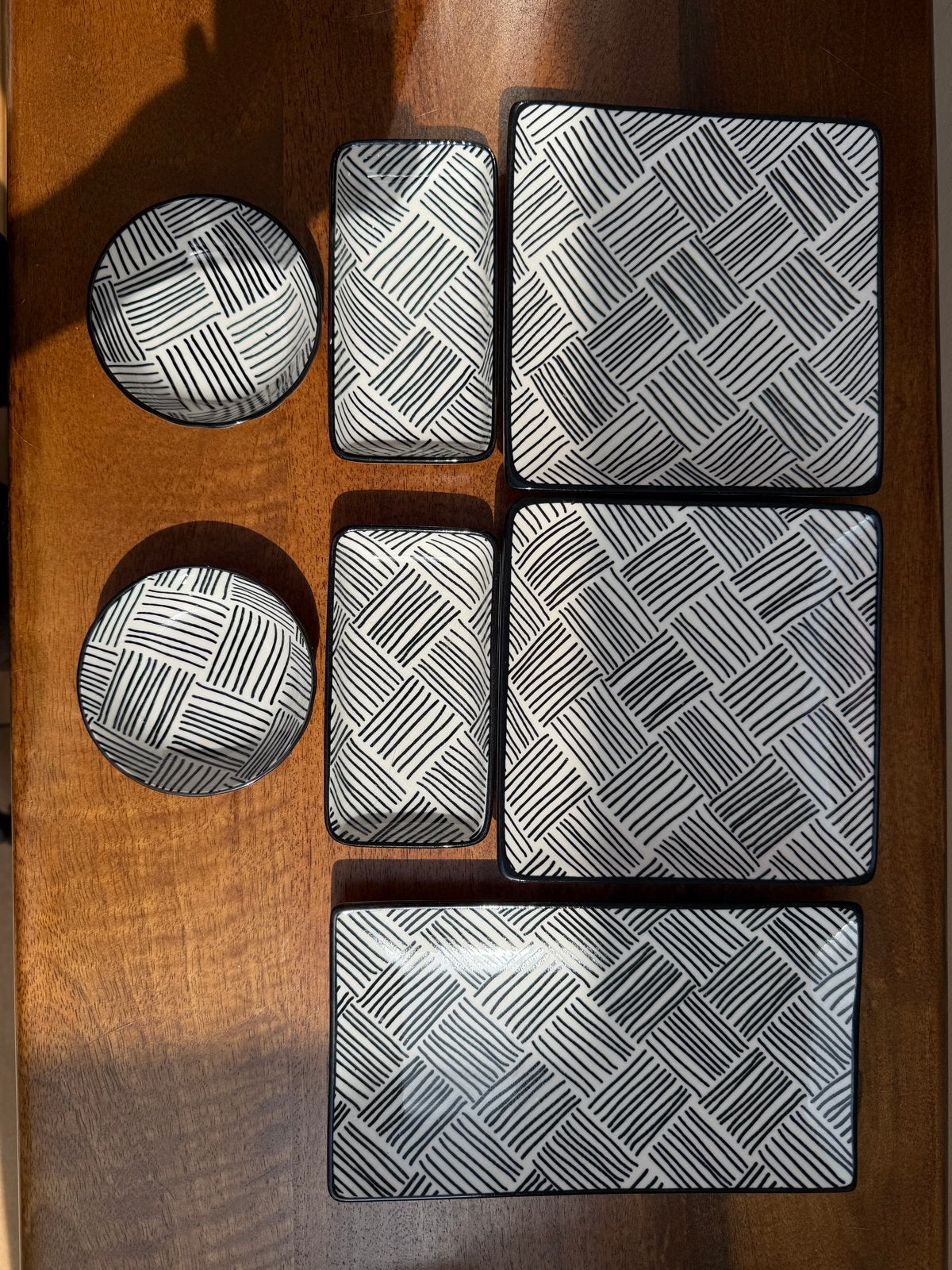 Sushi set van Xenos, ongebruikt, Huis en Inrichting, Ophalen, Aziatisch, Overige merken, Keramiek