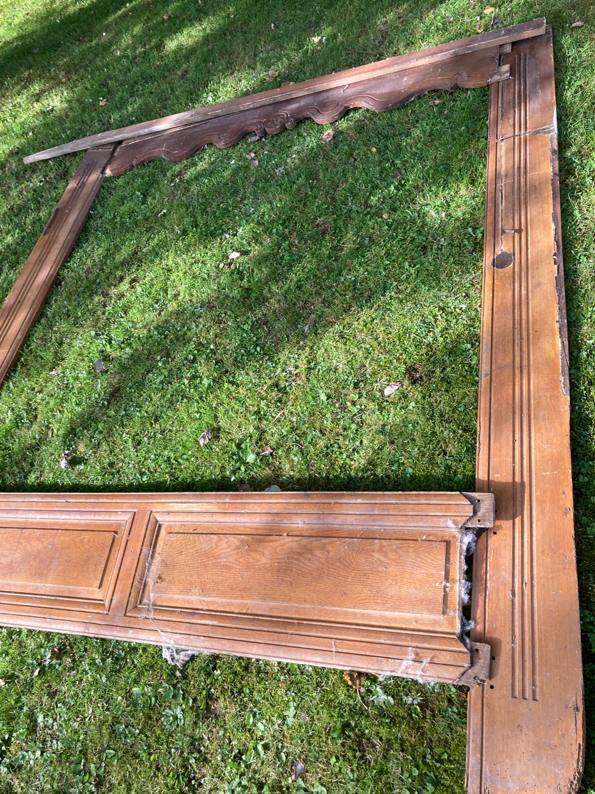 Antieke franse bedstee, Ophalen