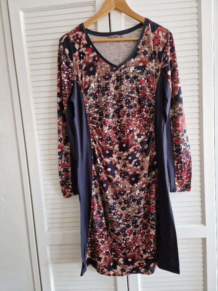 Jurk Sandwich XL.., Kleding | Dames, Jurken, Gedragen, Maat 46/48 (XL) of groter, Overige kleuren, Knielengte, Ophalen