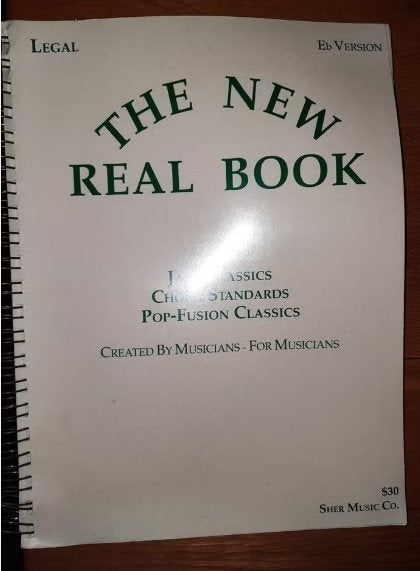 Altsaxofoon etc: The New Real Book Eb-veel!, Ophalen of Verzenden, Overige soorten, Jazz, Saxofoon