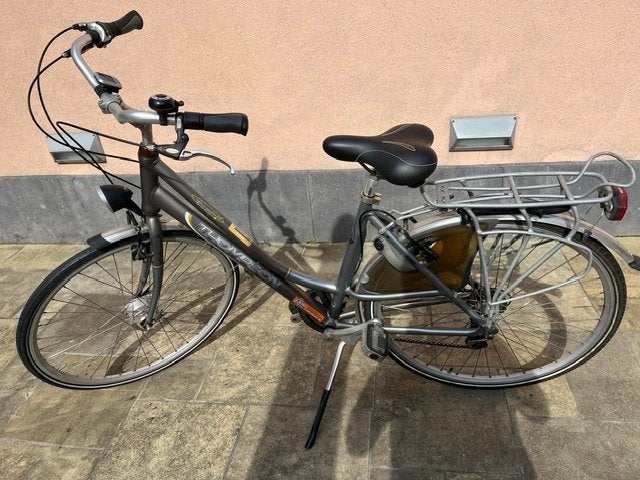 Stadsfiets, Fietsen en Brommers, Gebruikt, Velgrem, 47 tot 50 cm, Versnellingen