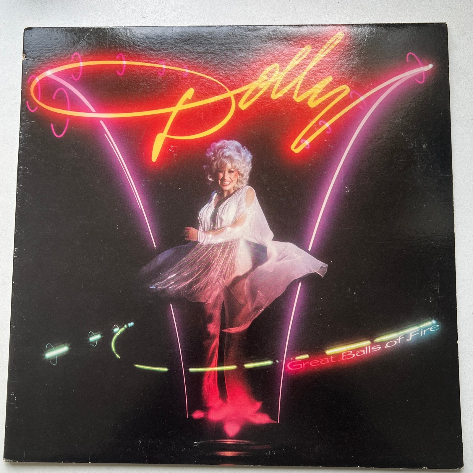 Dolly Parton - Great Balls of Fire LP (1979), LP, Gebruikt, Pop, Ophalen of Verzenden