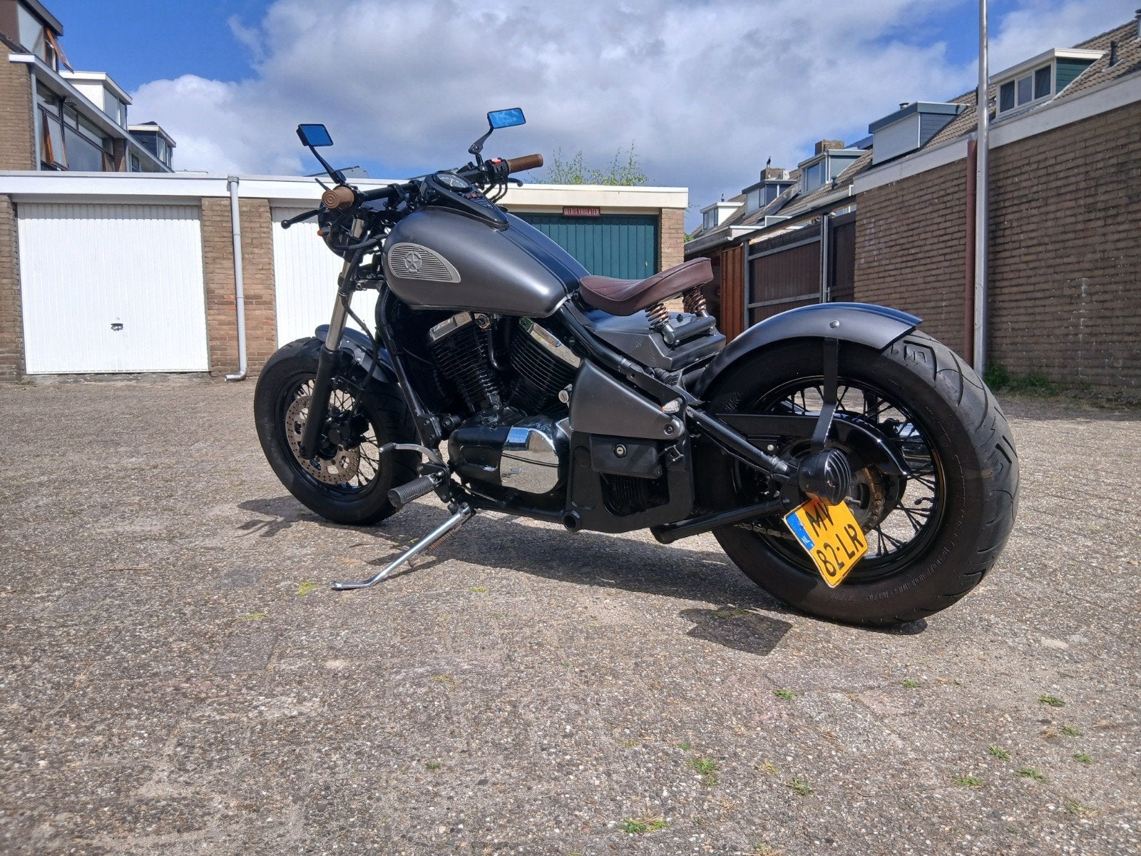 Custom Kawasaki VN 800 Bobber, Motoren, 2 cilinders, Particulier, Meer dan 35 kW, 800 cc
