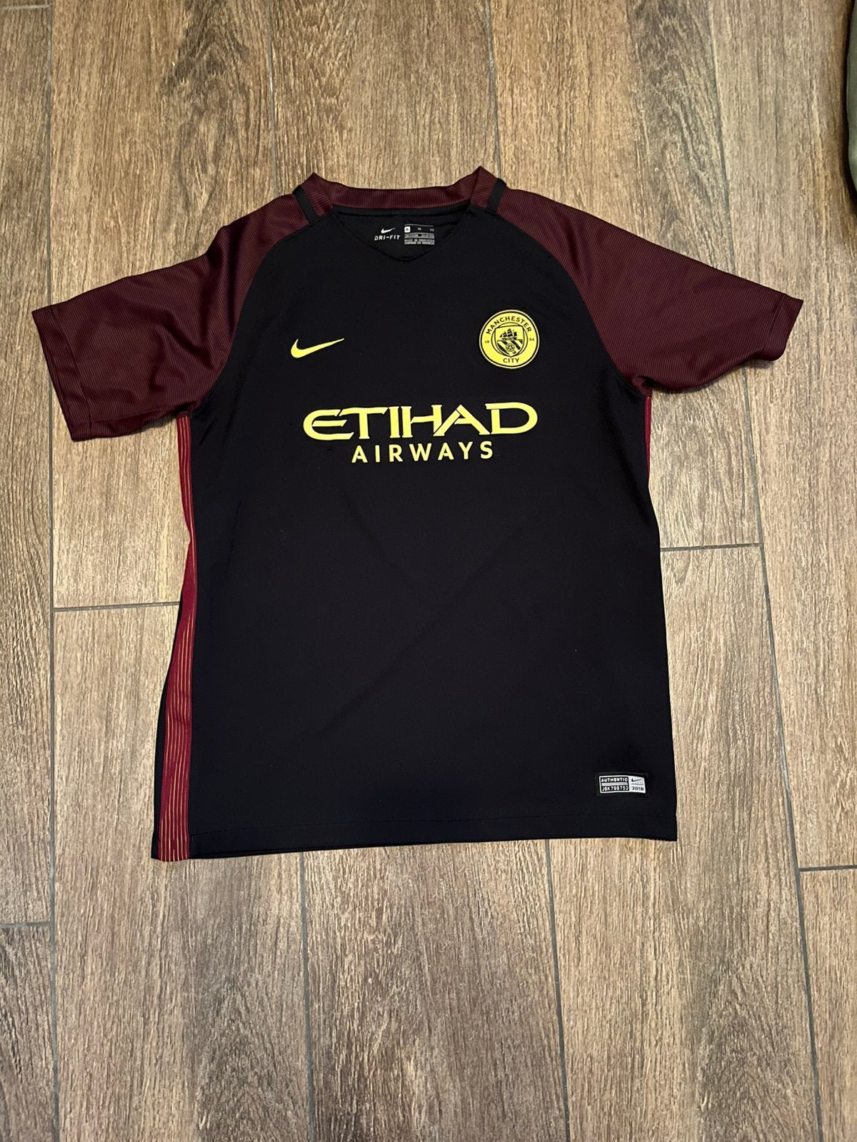 Shirt Manchester City, Kinderen en Baby's, Kinderkleding | Maat 158, Ophalen of Verzenden, Zo goed als nieuw, Jongen, Sport- of Zwemkleding