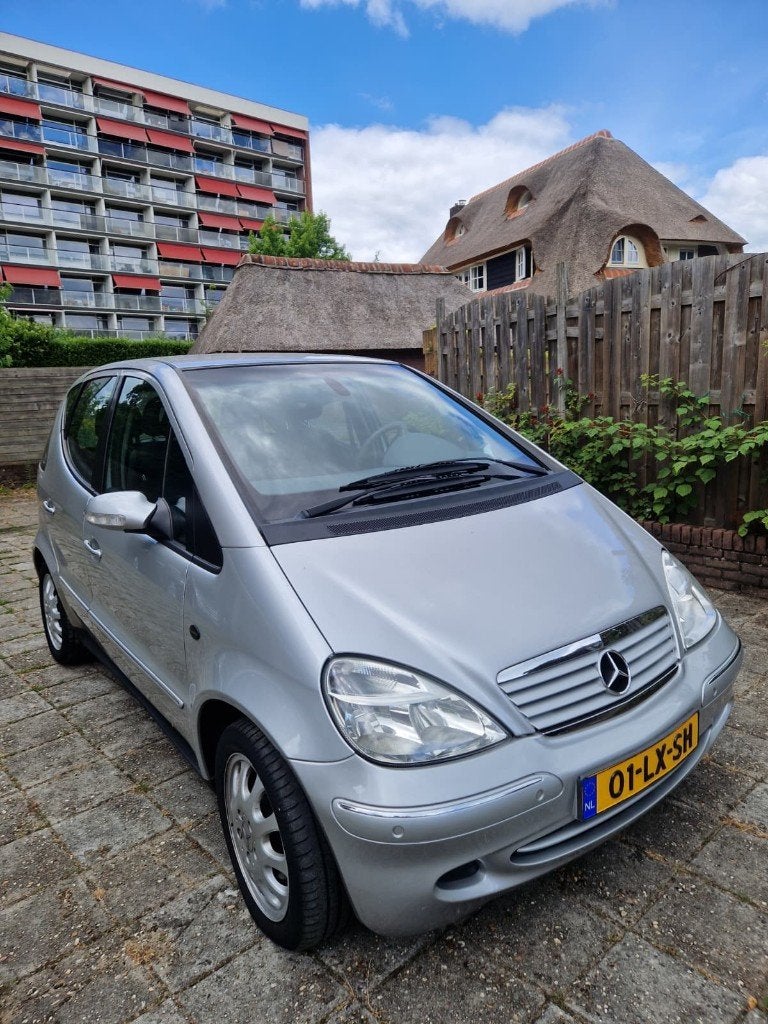 Mercedes-Benz A-Klasse 1e eigenaar 1.6 A160 AUT 2003 Grijs, Auto's, Stof, 40 €/maand, 400 kg, Particulier