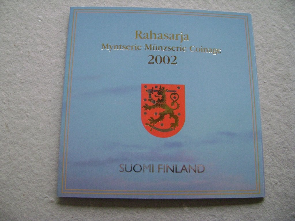 Officiële Euromunten set Finland 2002, Postzegels en Munten, Munten | Europa | Euromunten, Ophalen of Verzenden, Finland, Overige waardes