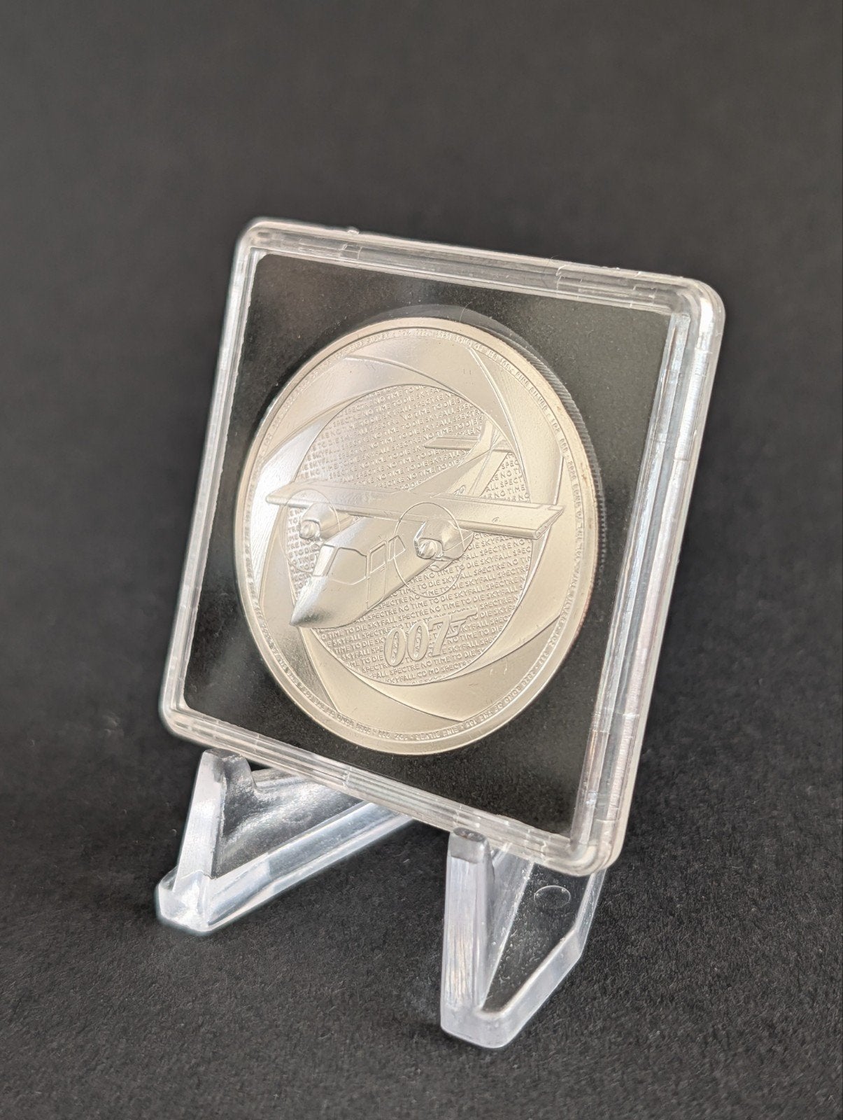 1 oz Zilveren Munt Charles III James Bond 007, Ophalen of Verzenden, Zilver