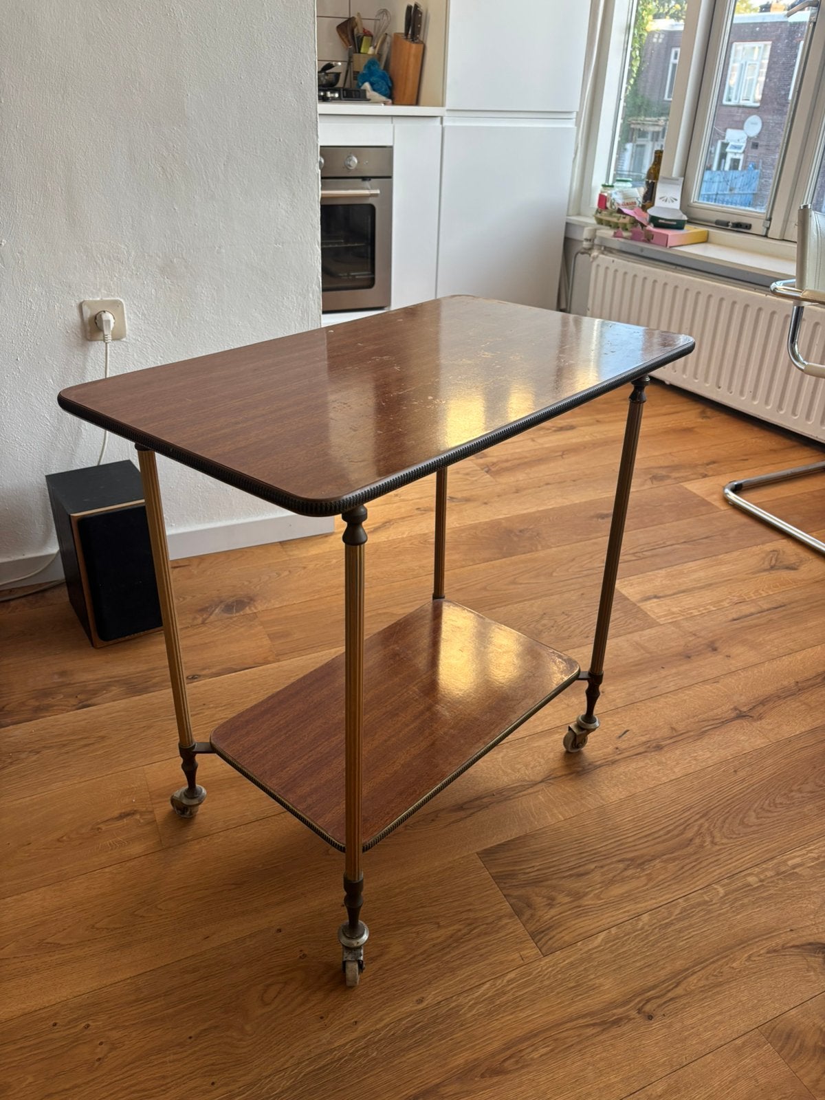 Houten theewagen, Ophalen, 50 – 75, Gebruikt, Minder dan 50 cm