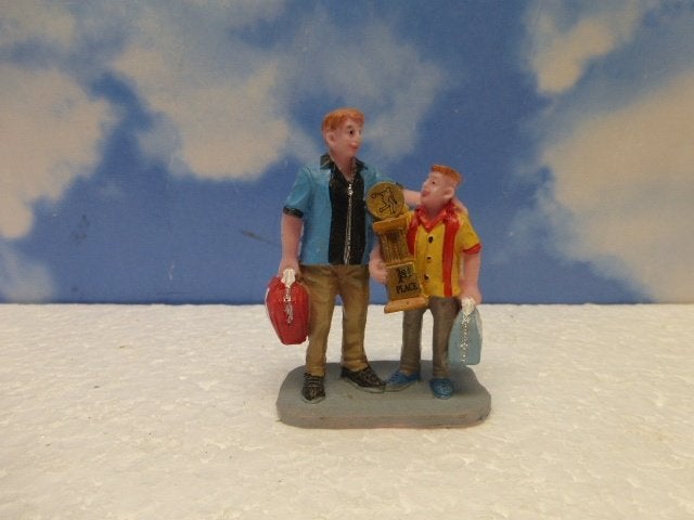 lemax the Kingpin kerstdorp poppetjes figurines accessoires, Ophalen of Verzenden, Zo goed als nieuw