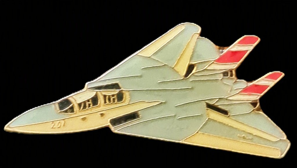 Grumman F-14 Tomcat pin, Verzenden, Nieuw, Transport, Speldje of Pin